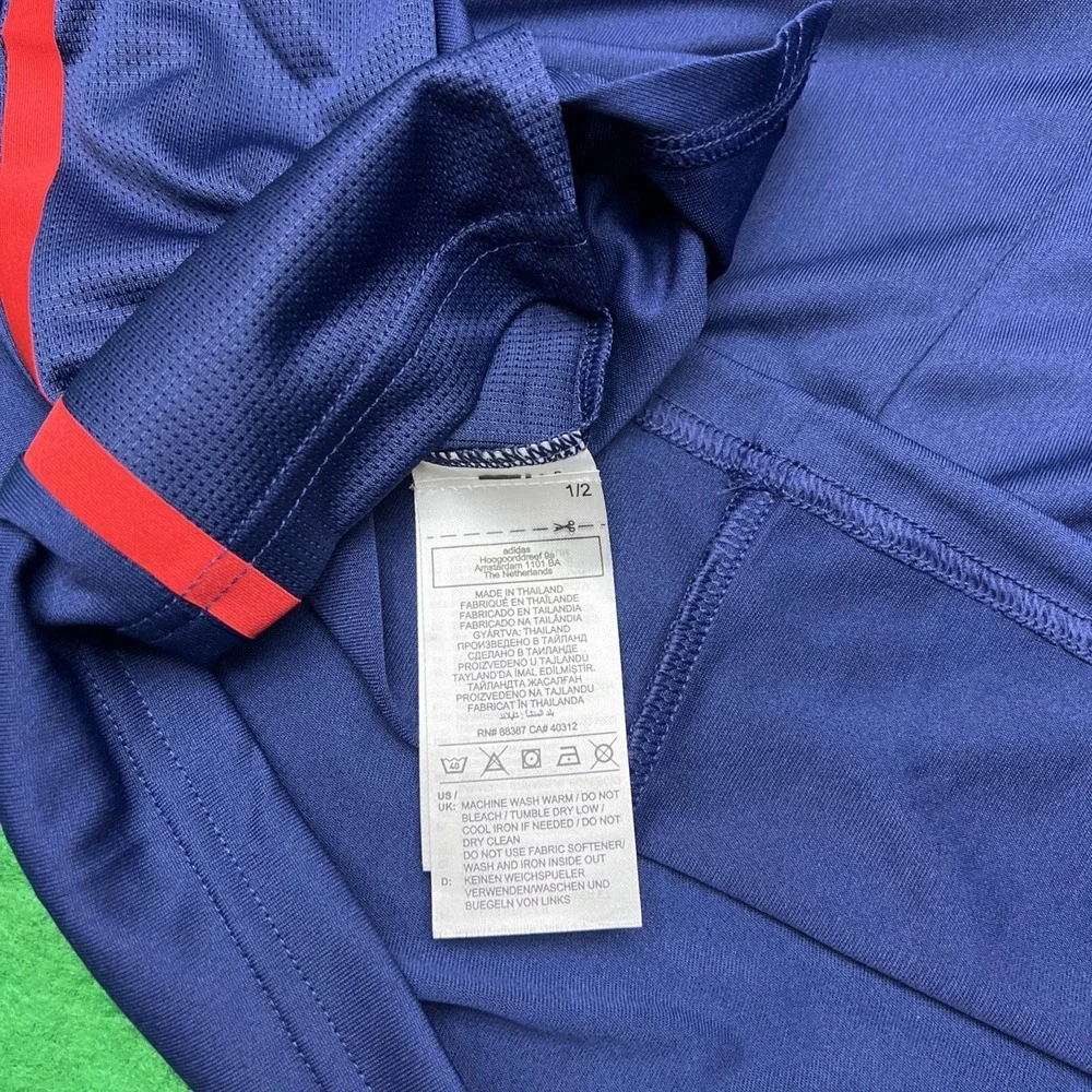Adidas Men's D4 Heritage Training Tank Top Dark Blue Chalk White Size Medium